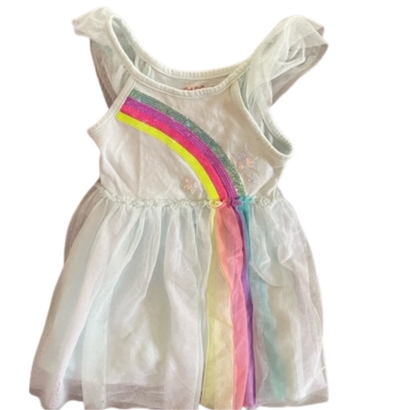 Cat & Jack Other - Super cute rain bow tutu dress